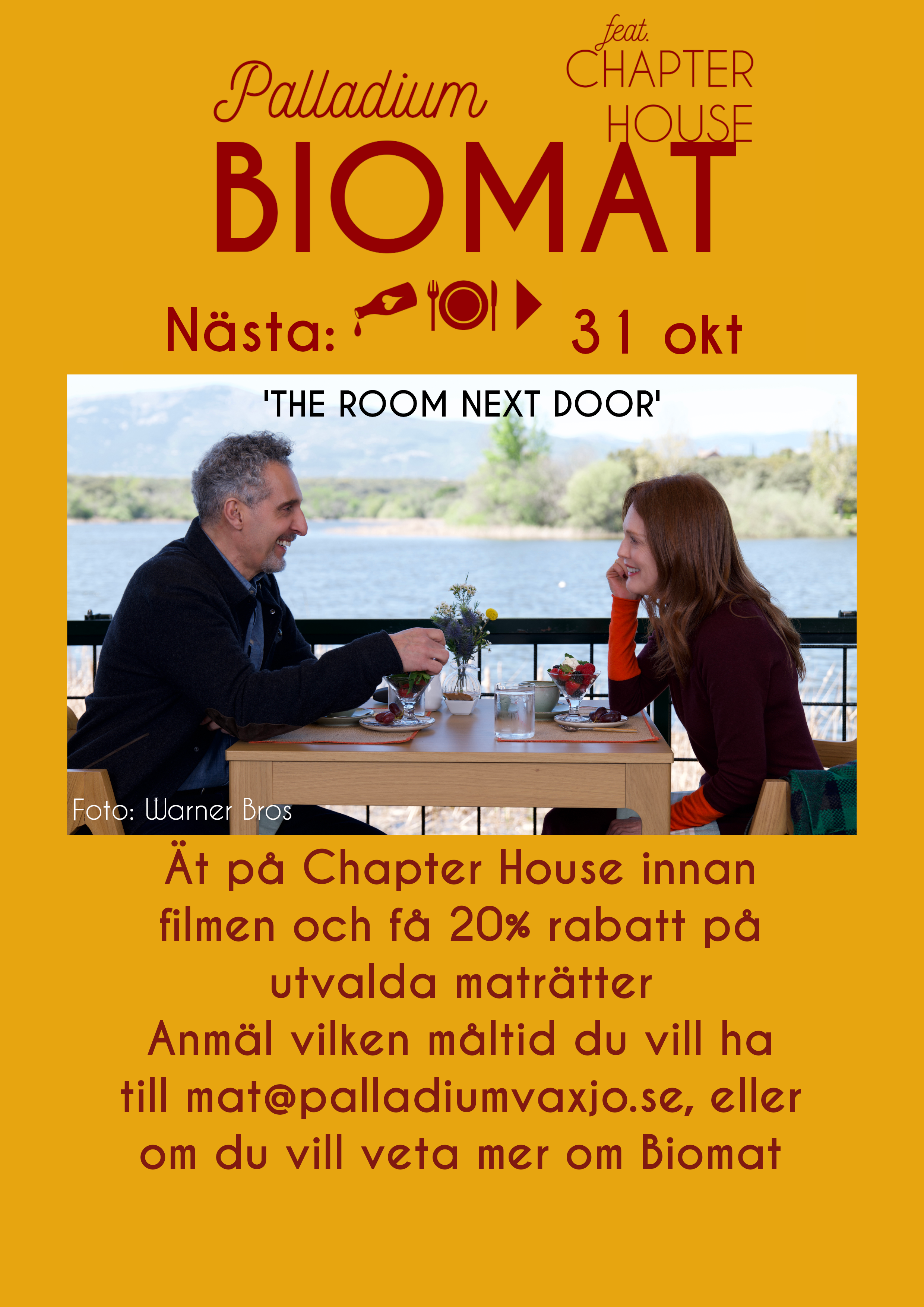 BIOMAT – THE ROOM NEXT DOOR