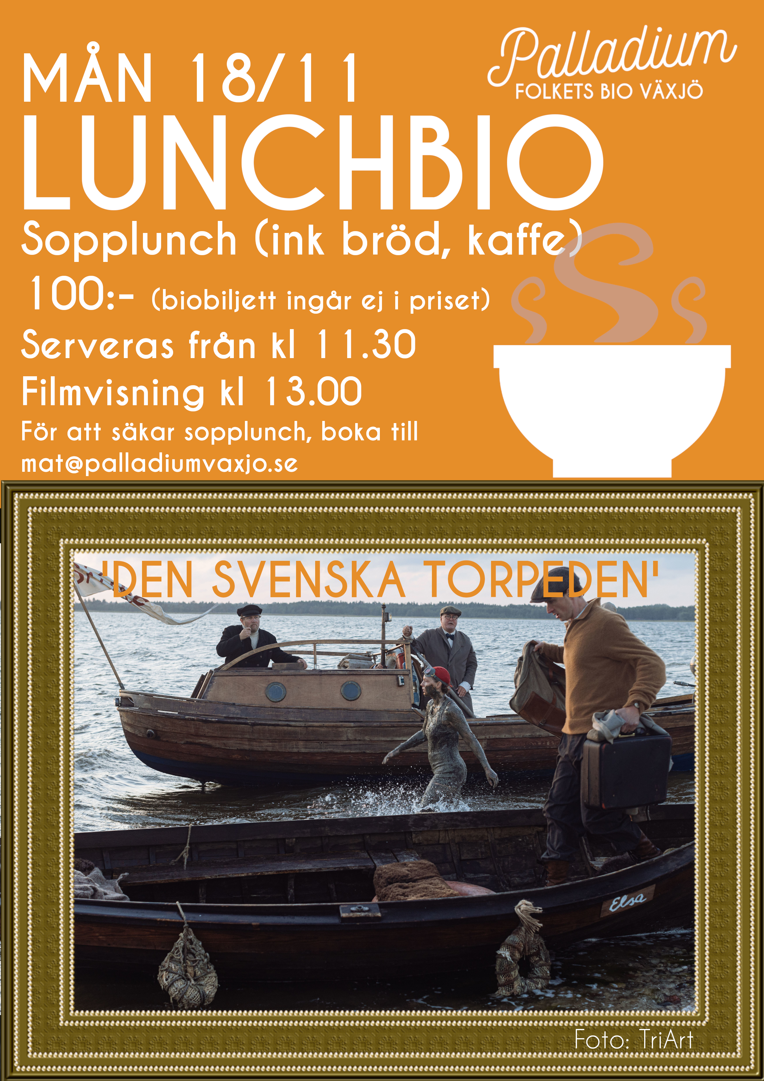 LUNCHBIO – DEN SVENSKA TORPEDEN